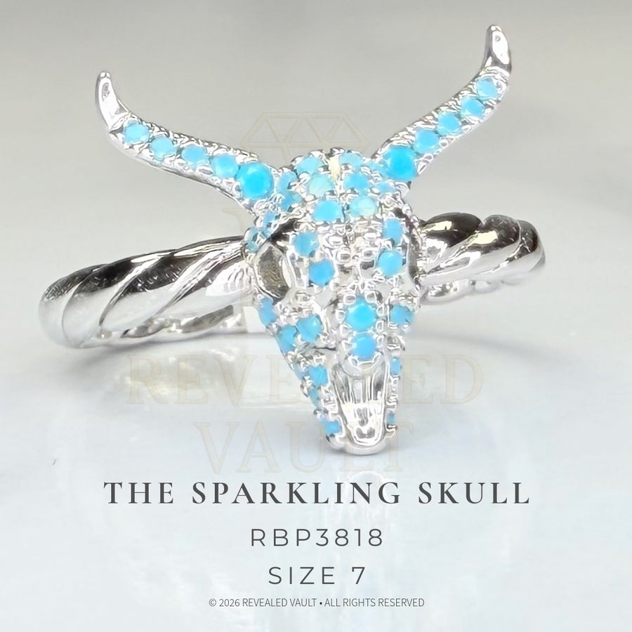 The Sparkling Skull - Size 7 - Desert Queen
