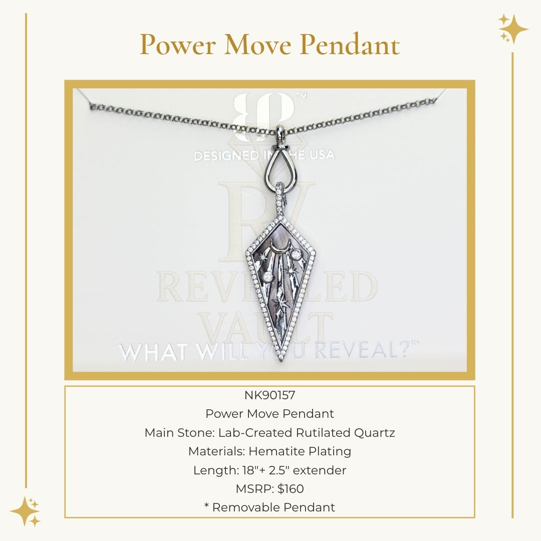 Power Move Pendant - Obsidia