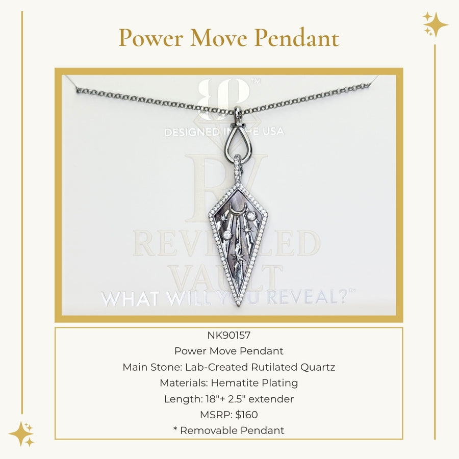 Power Move Pendant - Obsidia