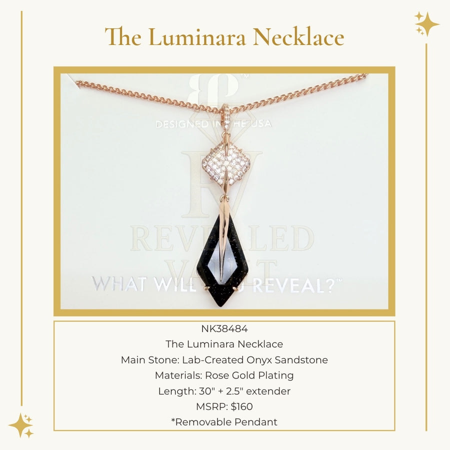 The Luminara Necklace - Obsidia