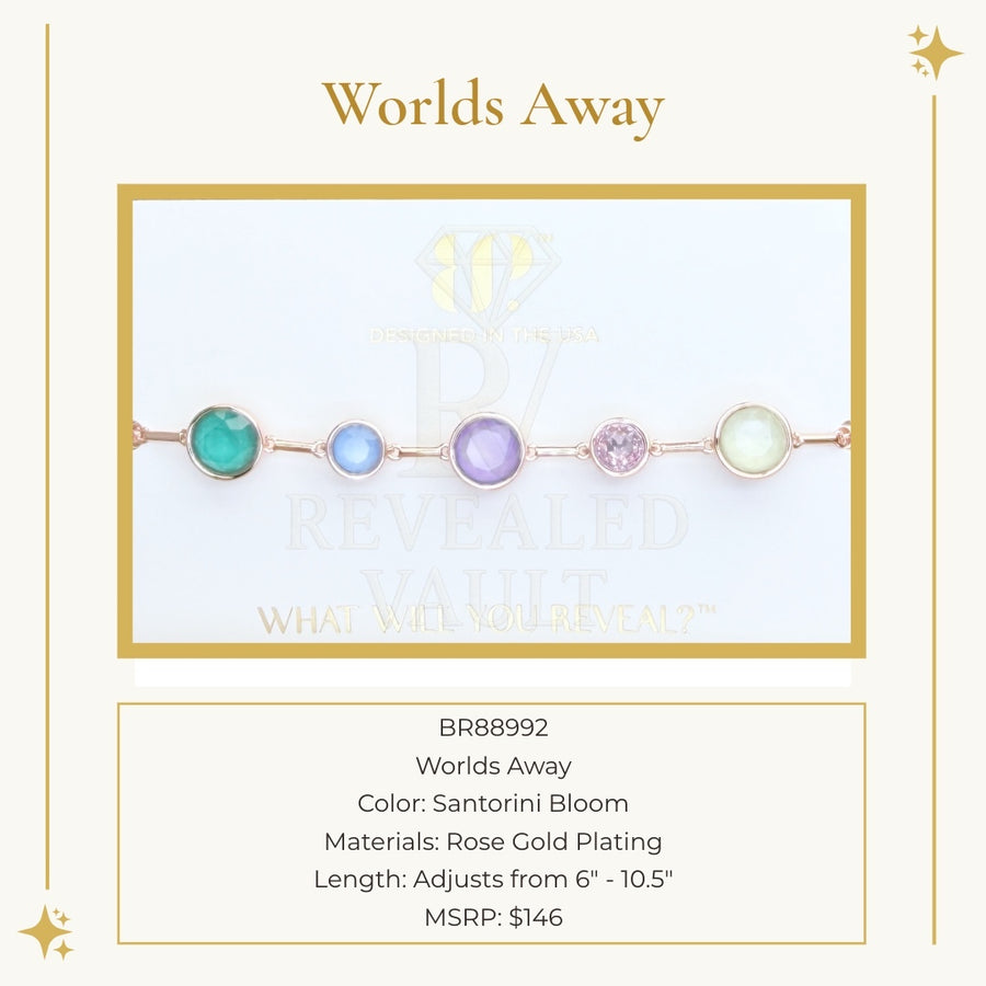 Worlds Away - Santorini Bloom - Jewel Candy Destinations 2026