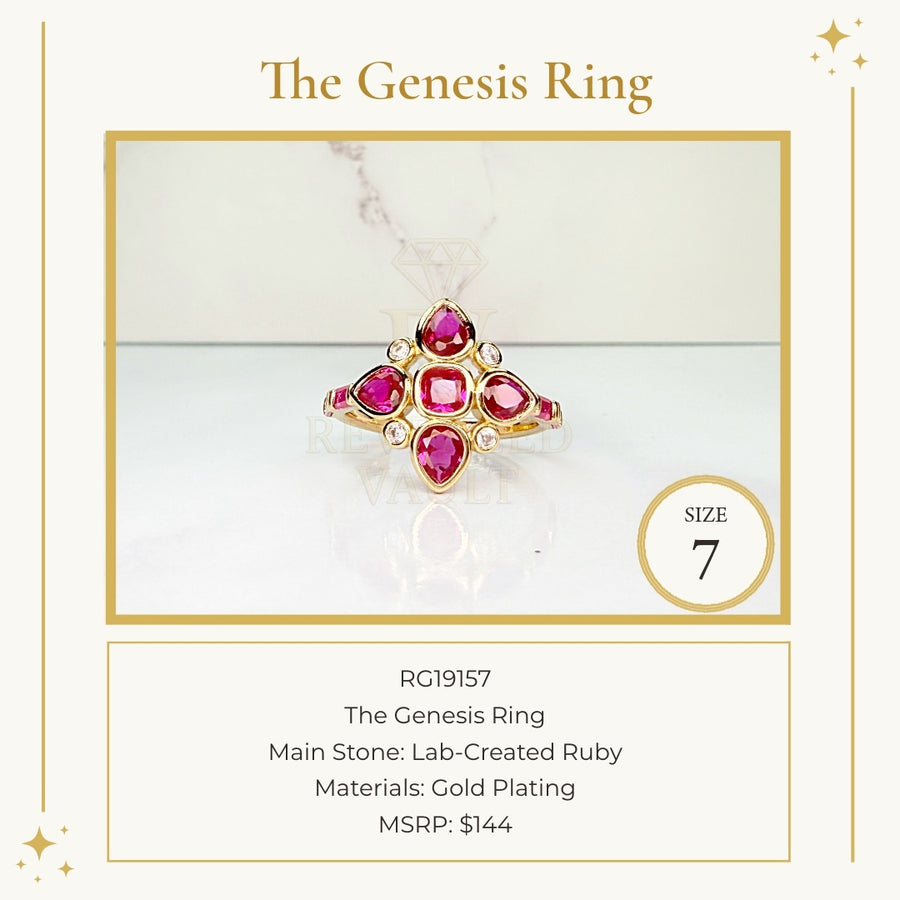 The Genesis Ring - Size 7 - July Birthday 2026