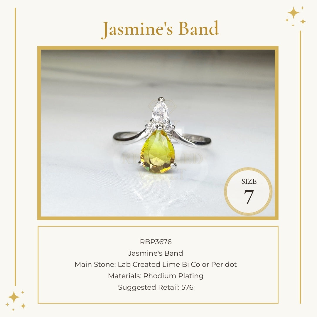 Jasmine's Band - Bi Color - Size 7 - August Birthday 2024