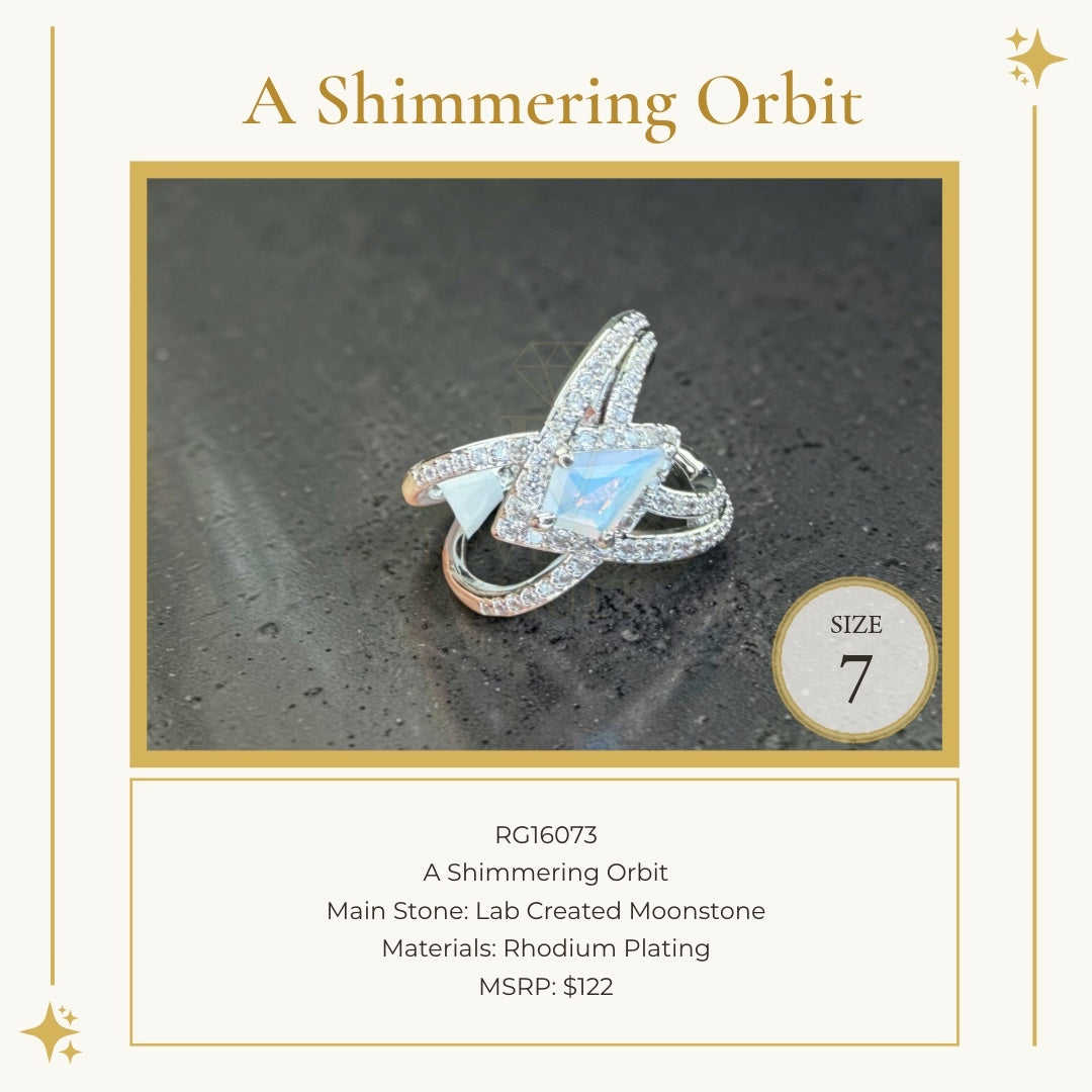 A Shimmering Orbit - Size 7 - OG
