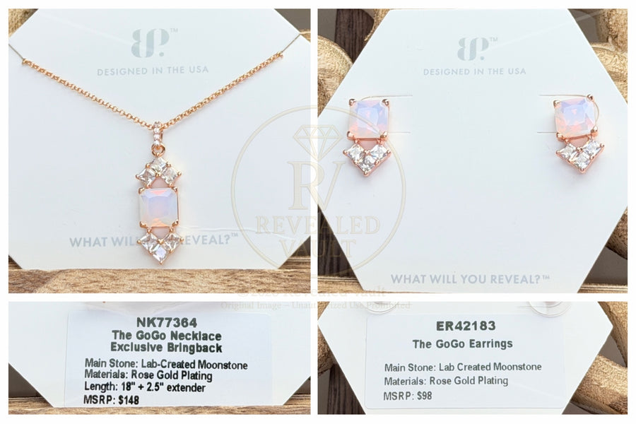 The GoGo Nekclace & The GoGo Earrings - OG