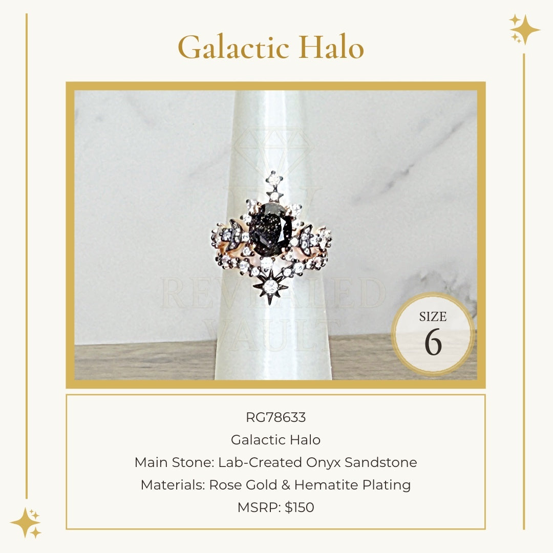 Galactic Halo - Size 6 - Obsidia