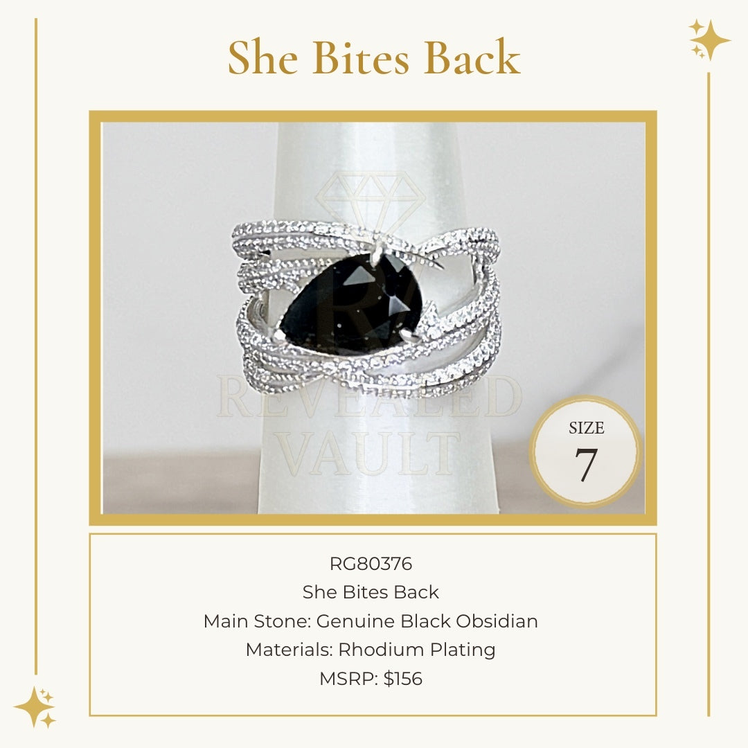 She Bites Back - Size 7 - Obsidia