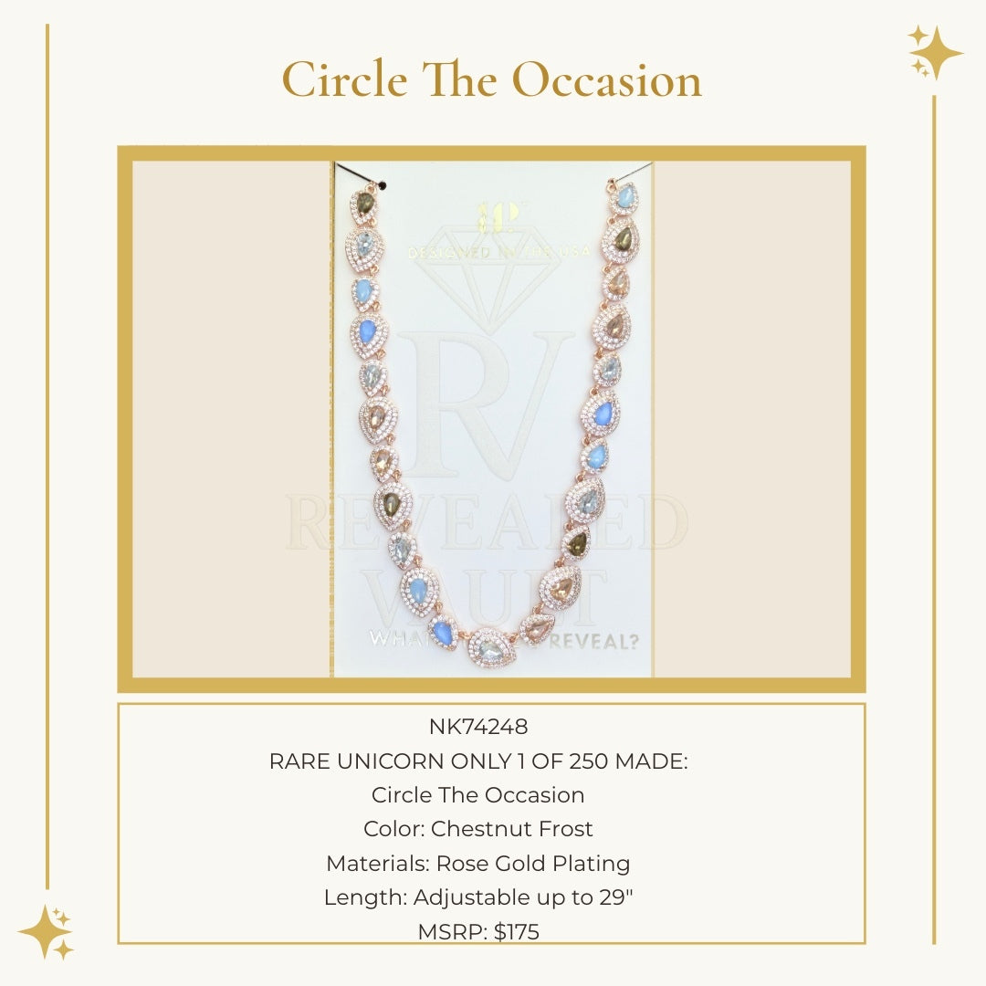 Circle The Occasion - Chestnut Frost - Holiday Jewel Candy