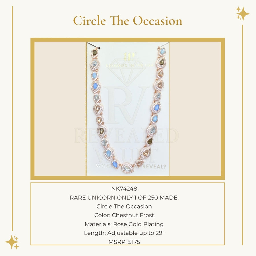 Circle The Occasion - Chestnut Frost - Holiday Jewel Candy