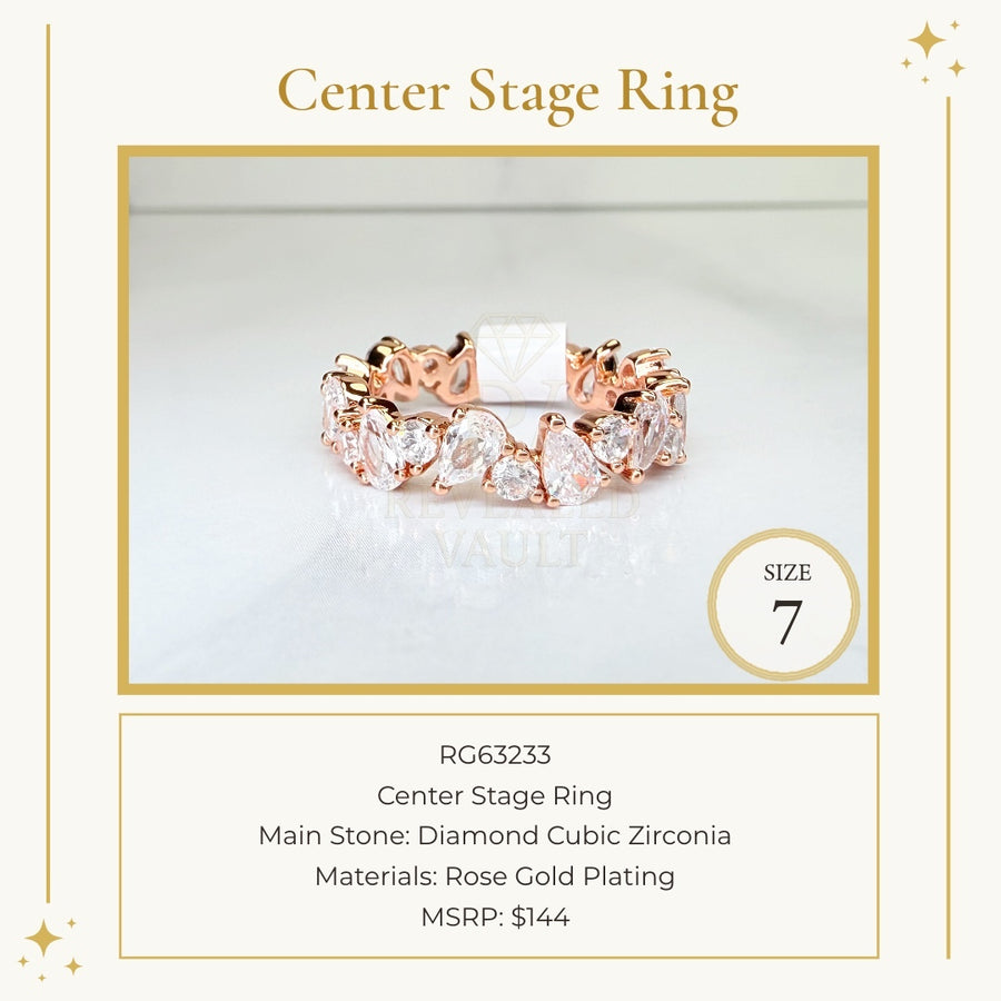 Center Stage Ring - Size 7 - OG
