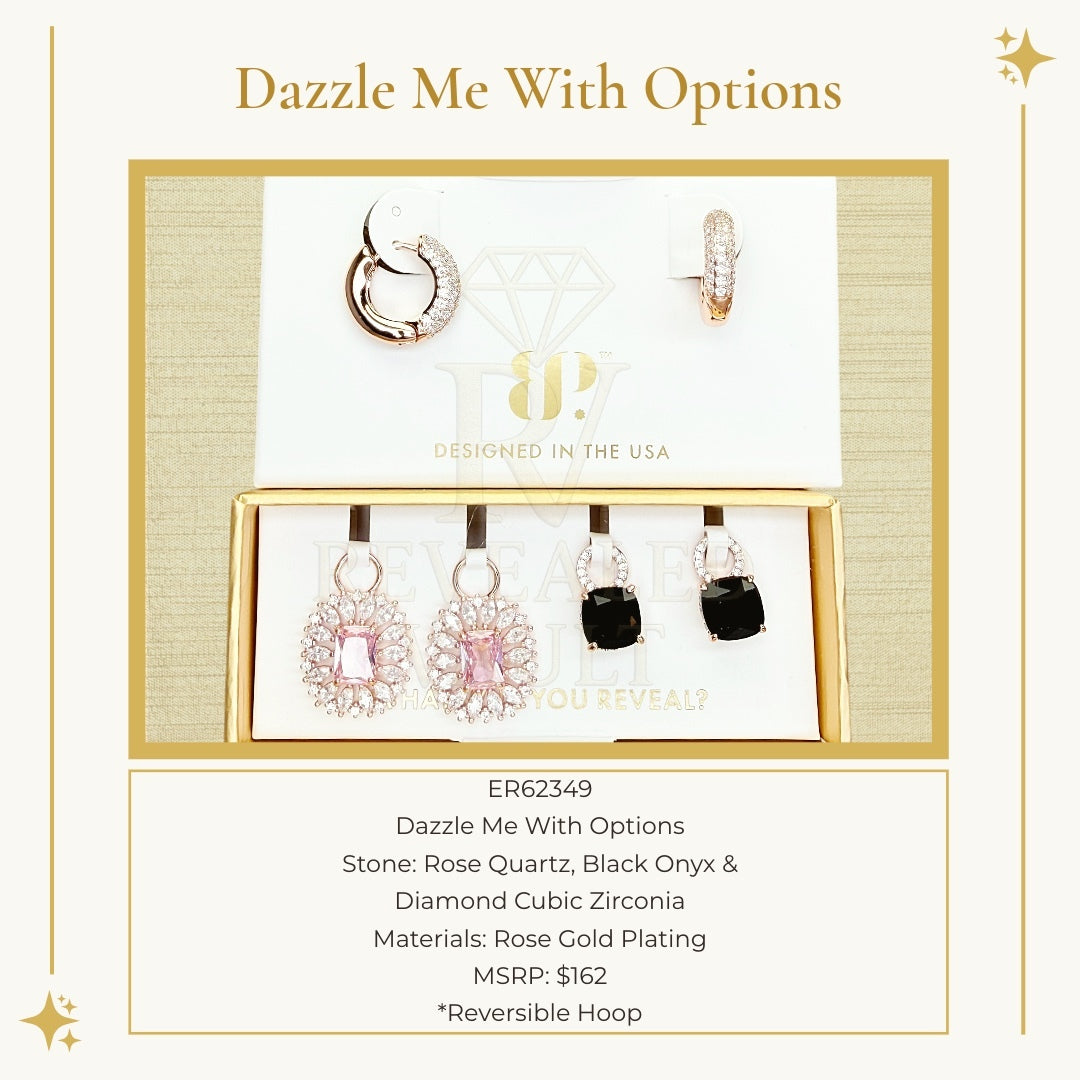 Dazzle Me With Options - Charming Hoops
