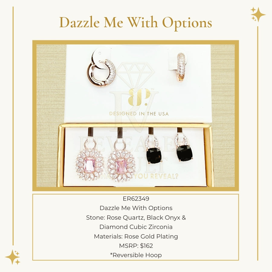 Dazzle Me With Options - Charming Hoops