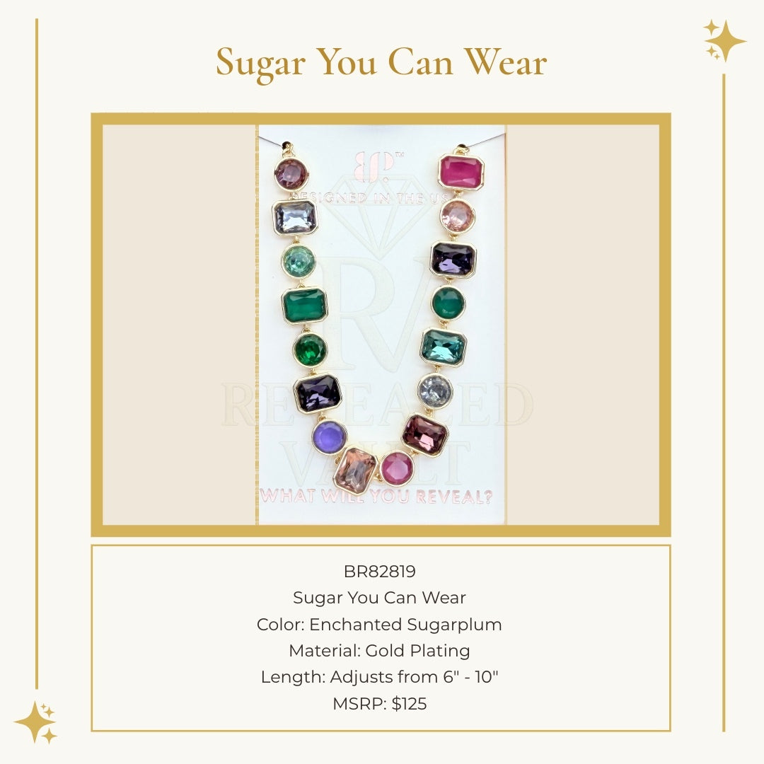 Sugar You Can Wear - Enchanted Sugarplum - Holiday Jewel Candy