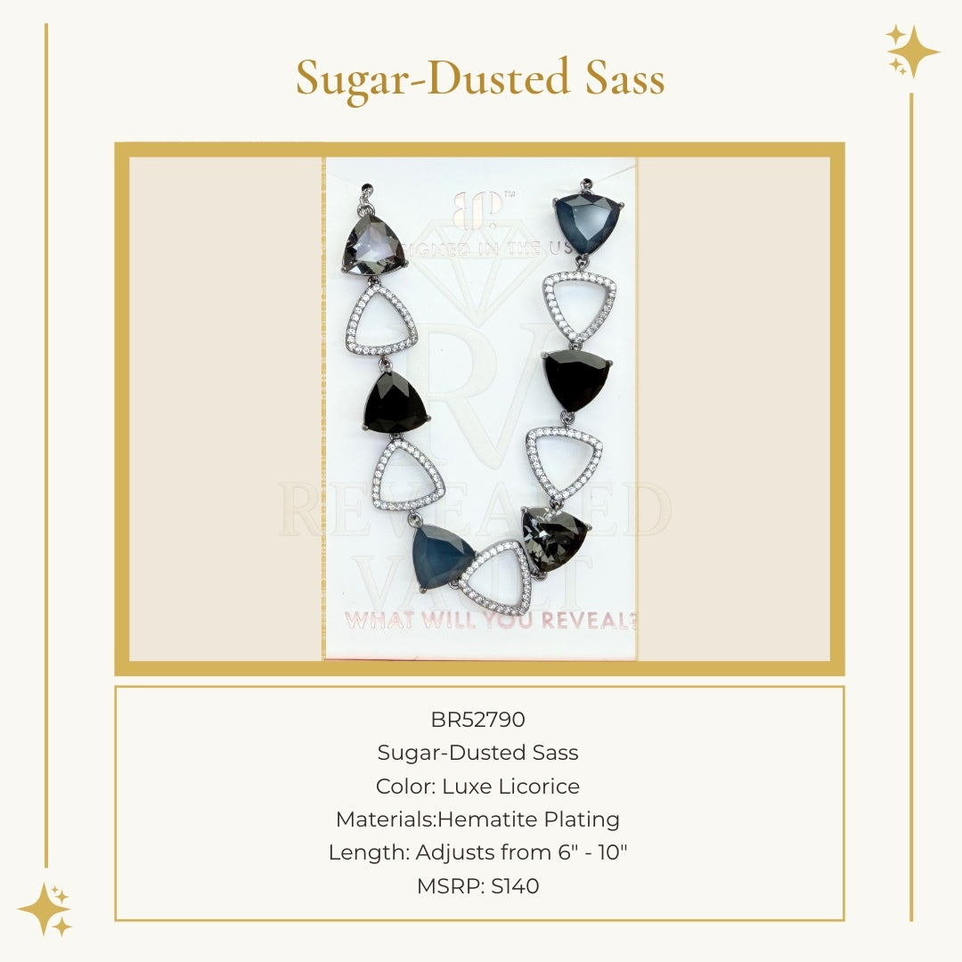 Sugar-Dusted Sass - Luxe Licorice - Holiday Jewel Candy
