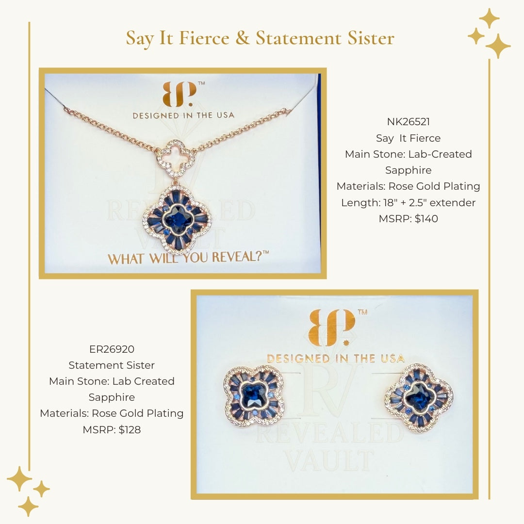 Say It Fierce & Statement Sister - September Birthday 2026