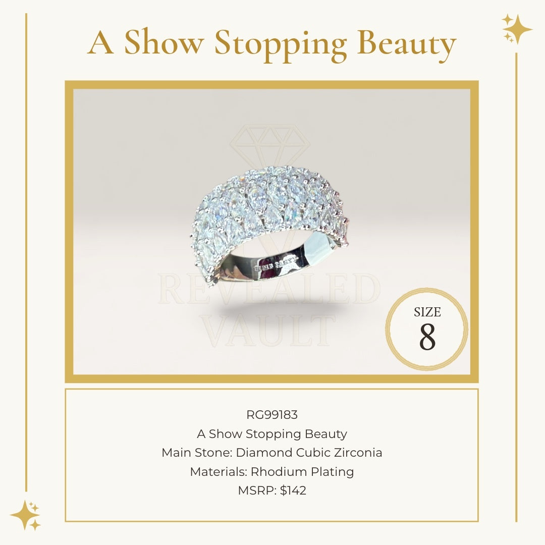 A Show Stopping Beauty - Size 8 - April Birthday 2025