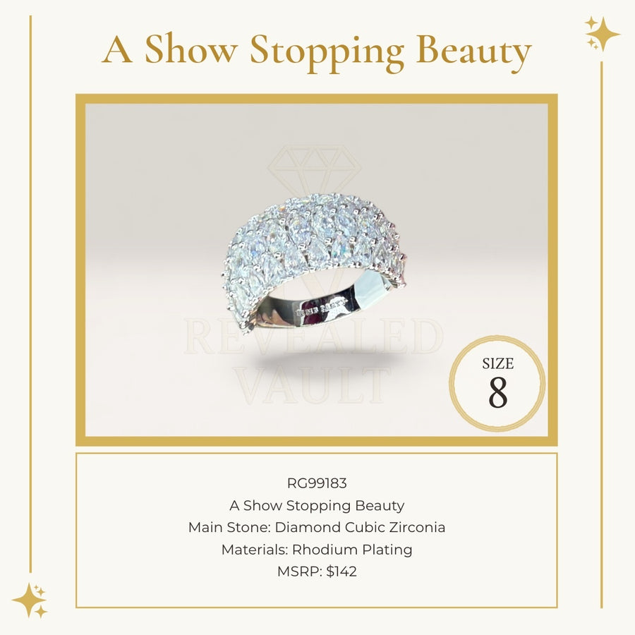 A Show Stopping Beauty - Size 8 - April Birthday 2025