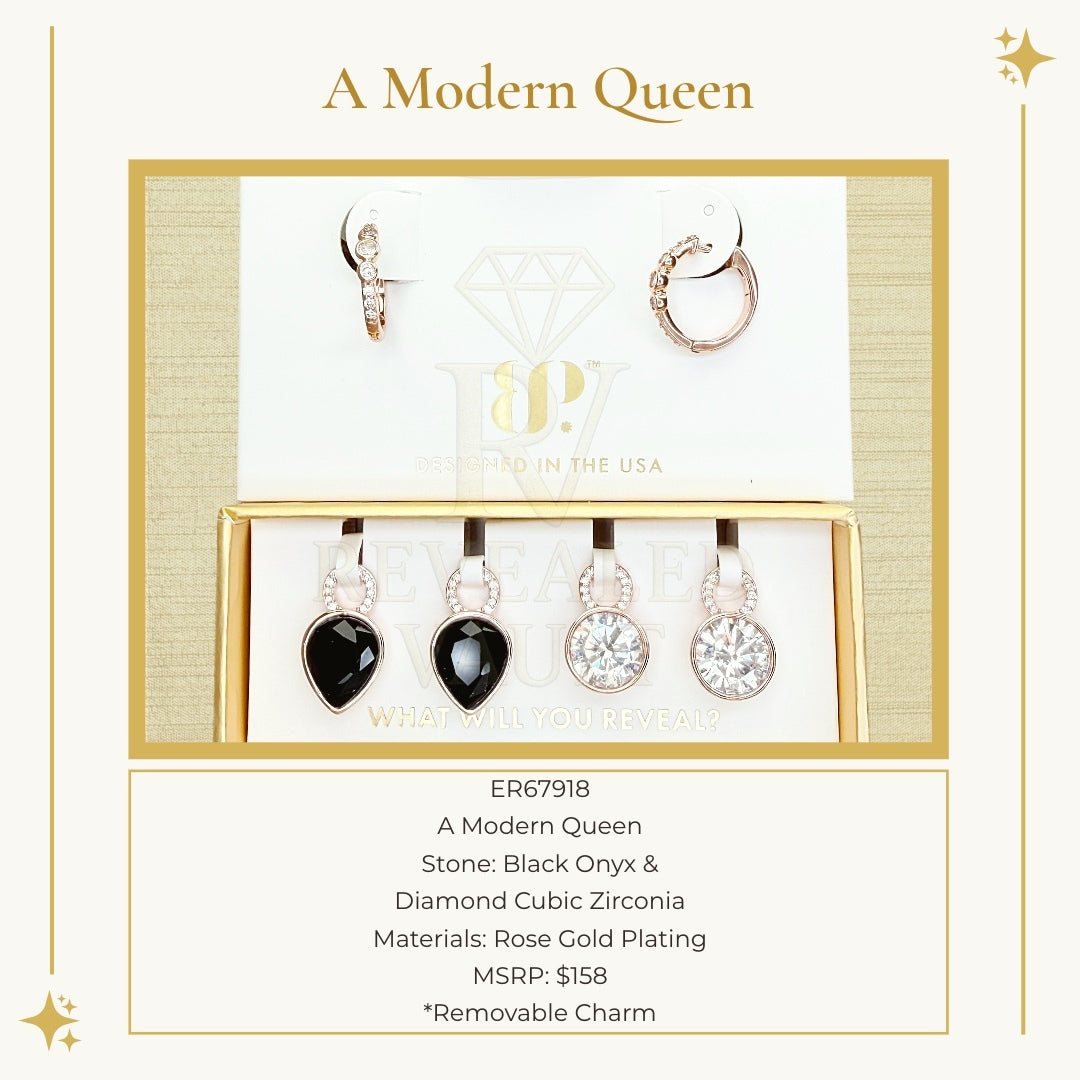 A Modern Queen - Charming Hoops