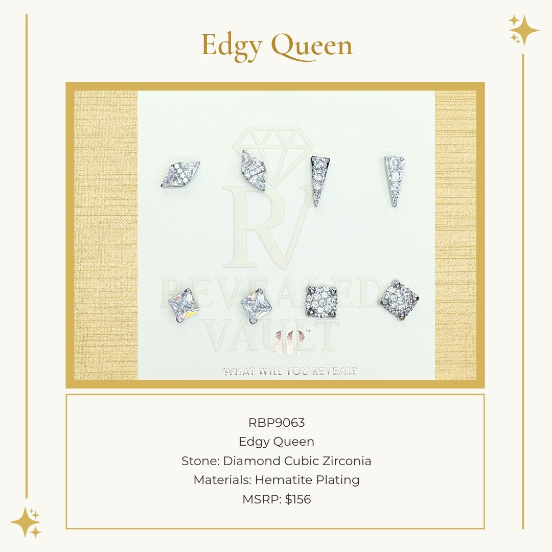Edgy Queen - Simply Studs