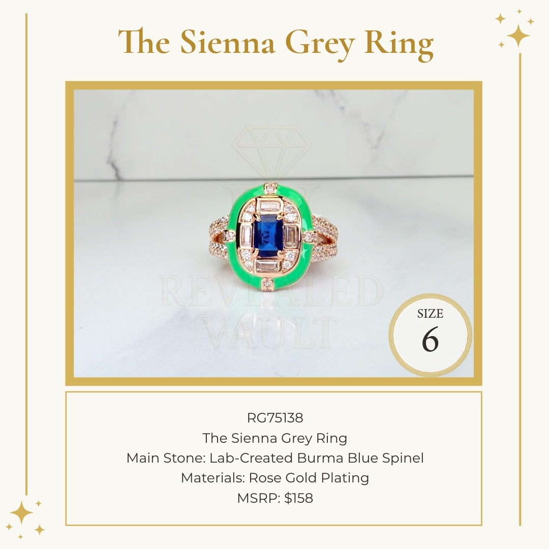 The Sienna Grey Ring - Size 6 - OG