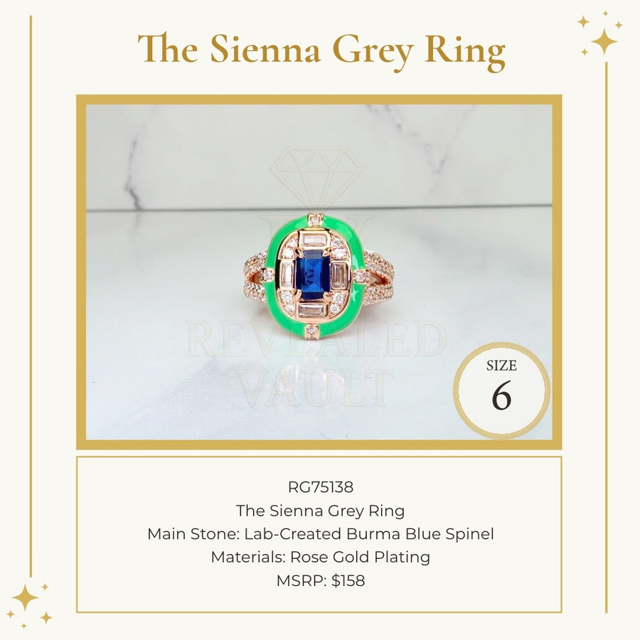 The Sienna Grey Ring - Size 6 - OG