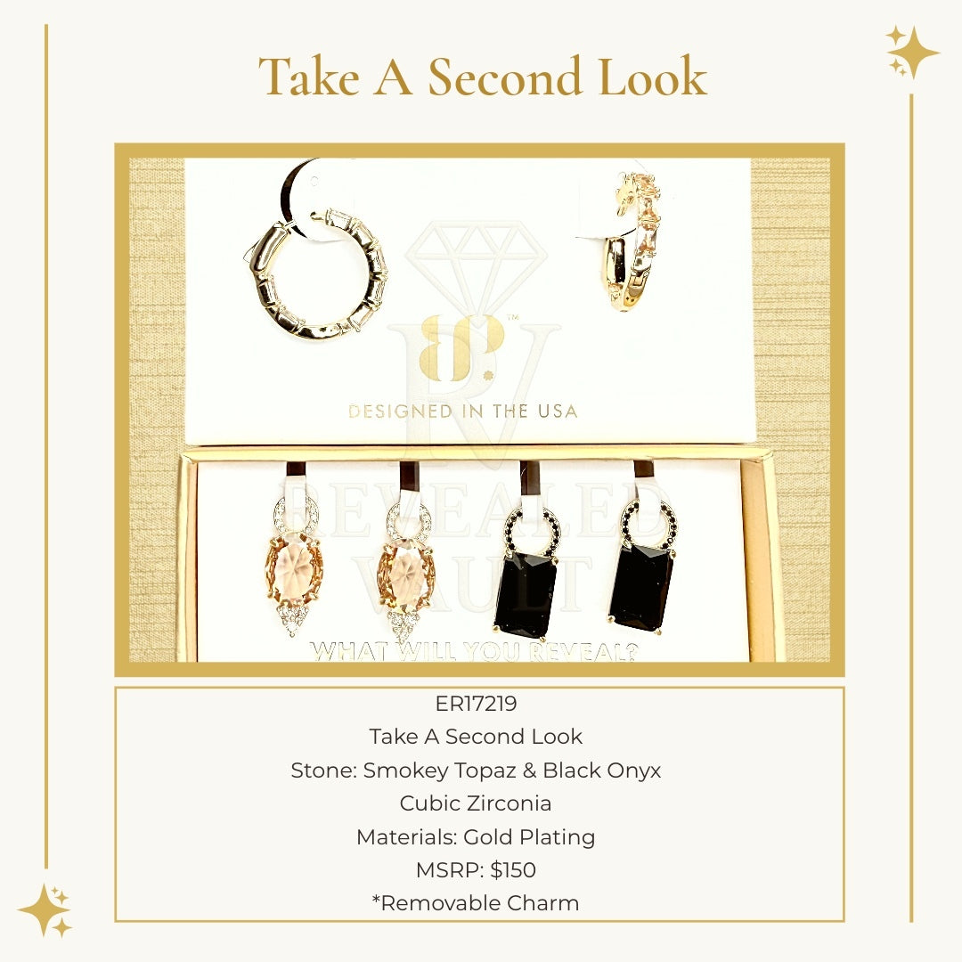 Take A Second Look - Charming Hoops