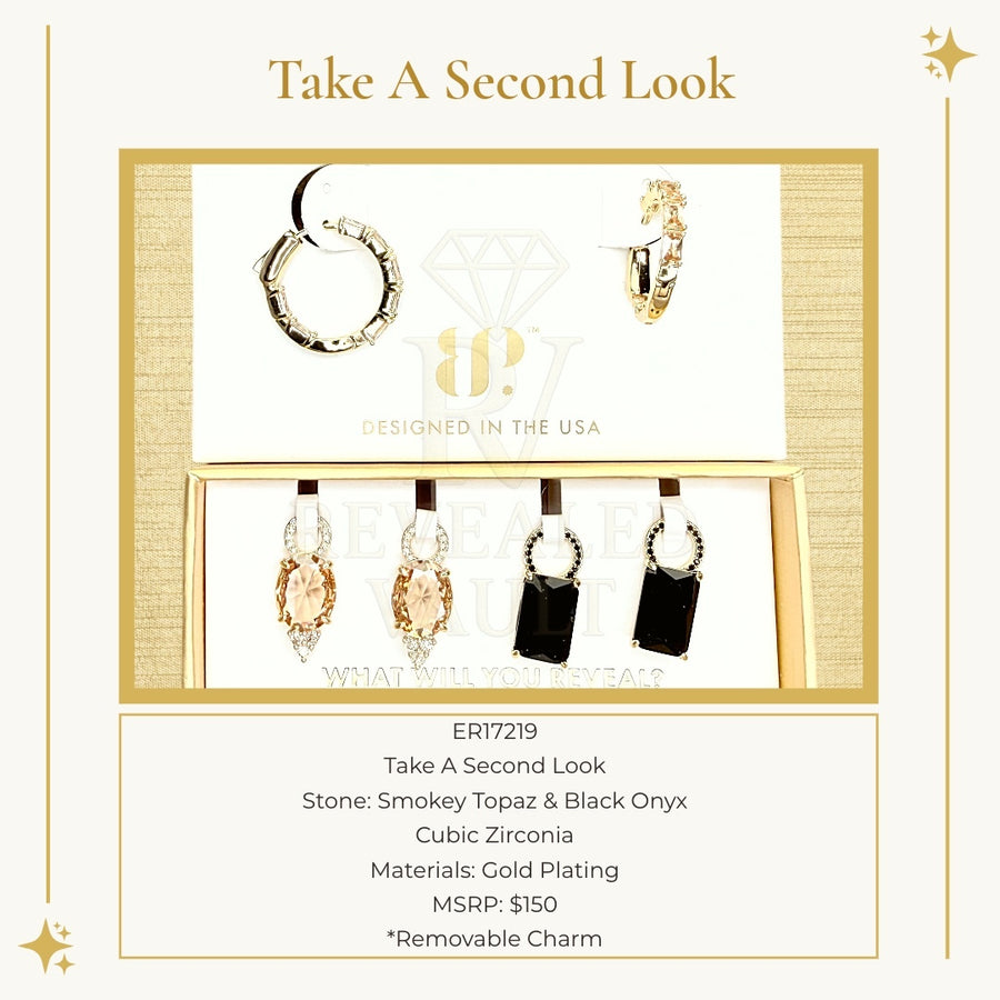 Take A Second Look - Charming Hoops