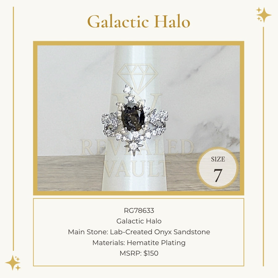 Galactic Halo - Size 7 - Obsidia