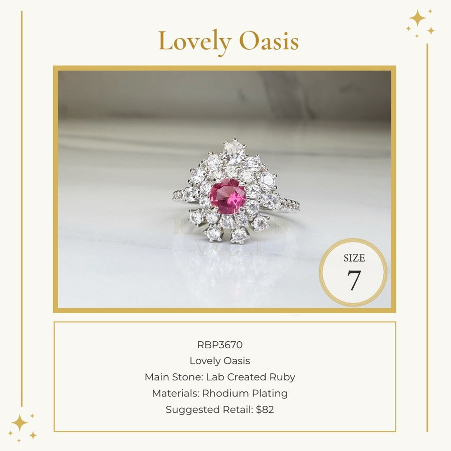 Lovely Oasis - Size 7 -July Birthday