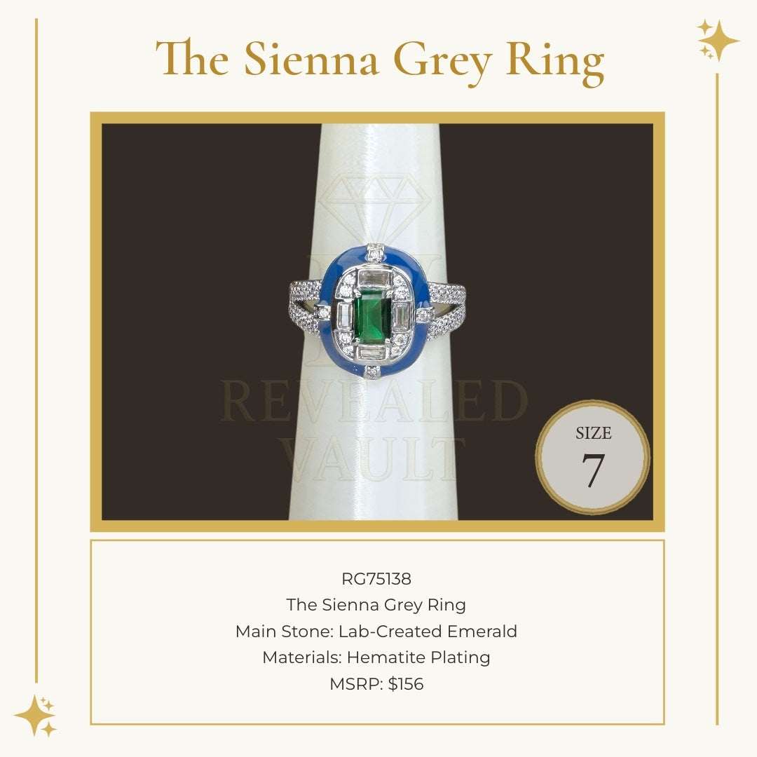 The Sienna Grey Ring - Size 7 - OG