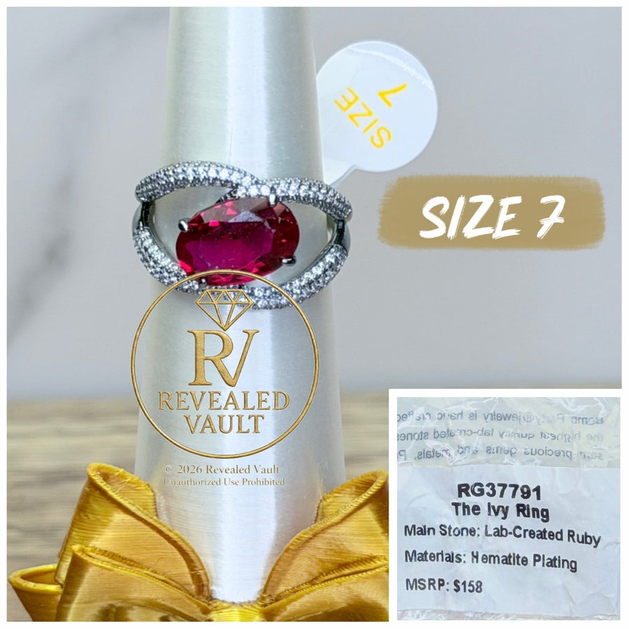 The Ivy Ring - Size 7 - July Birthday 2026