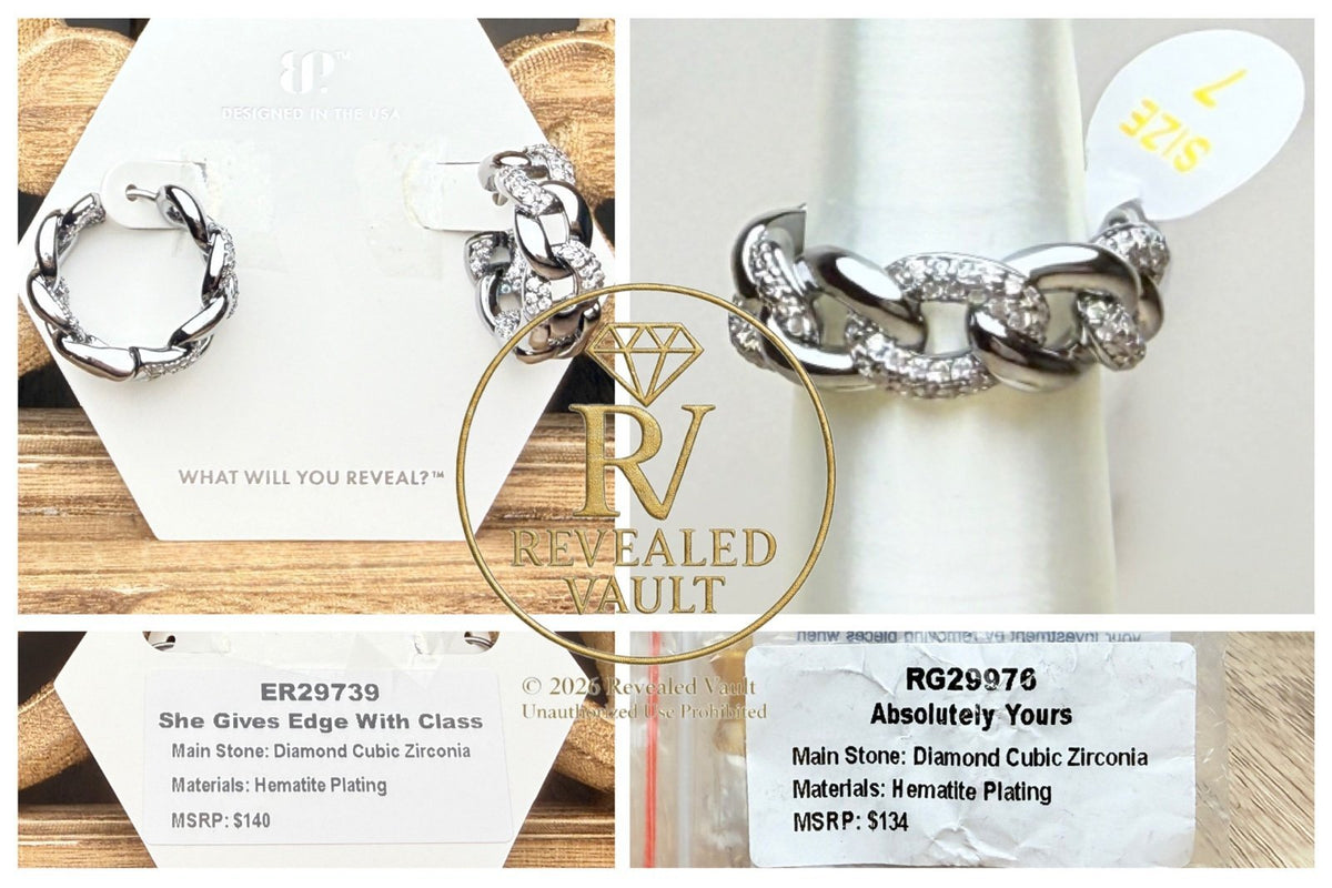 She Gives Edge With Class & Absolutely Yours - Size 7 - April Birthday 2025