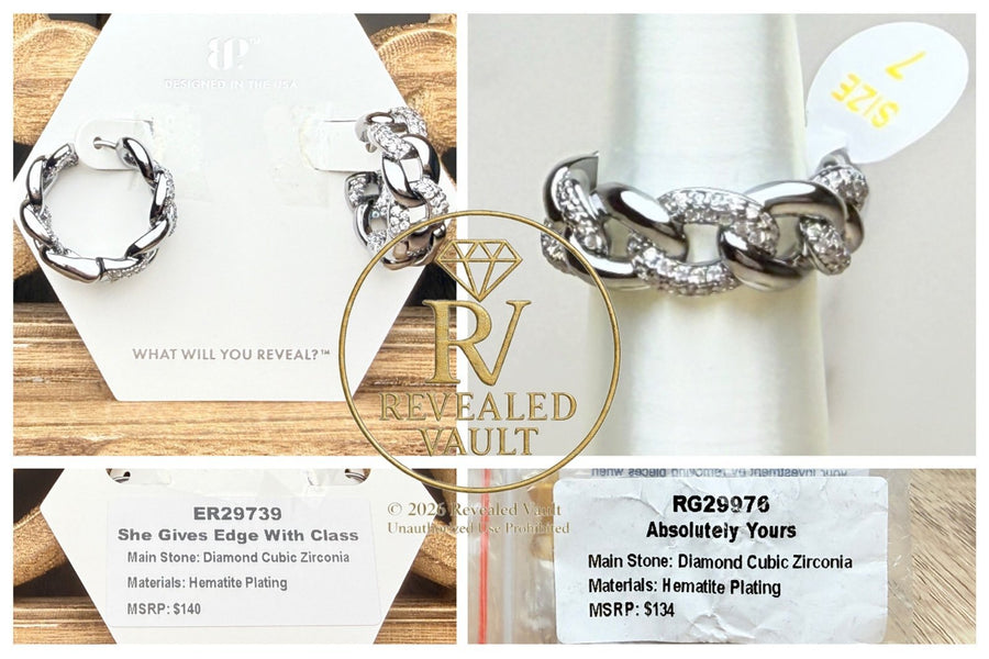 She Gives Edge With Class & Absolutely Yours - Size 7 - April Birthday 2025
