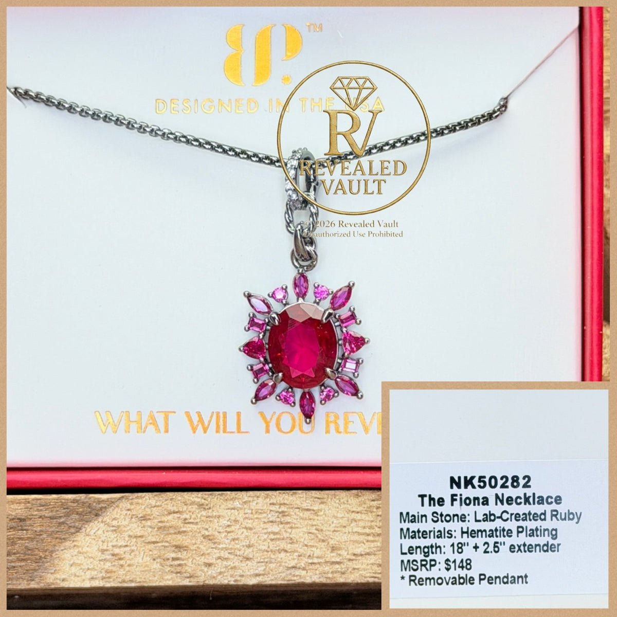 The Fiona Necklace - July Birthday 2026