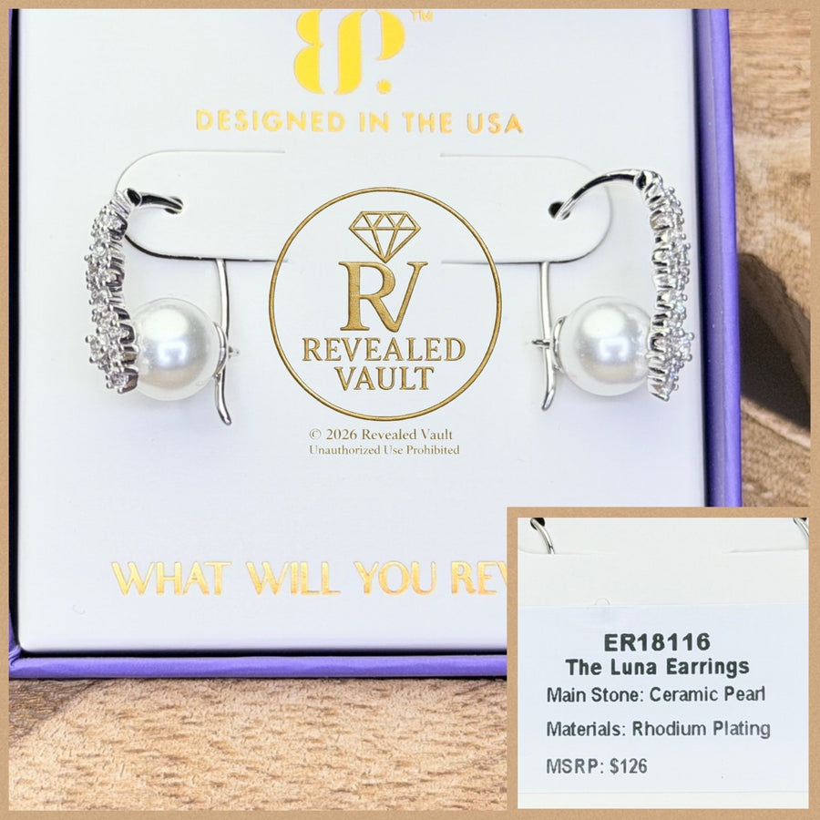 The Luna Earrings - June Birthday 2026