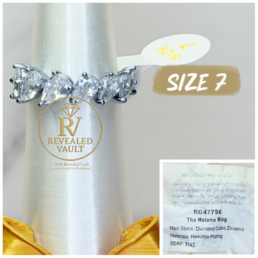 The Helena Ring - Size 7 - April Birthday 2026