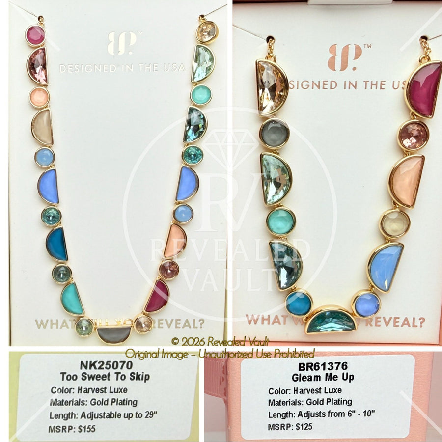 Too Sweet To Skip & Gleam Me Up - Harvest Luxe - Holiday Jewel Candy