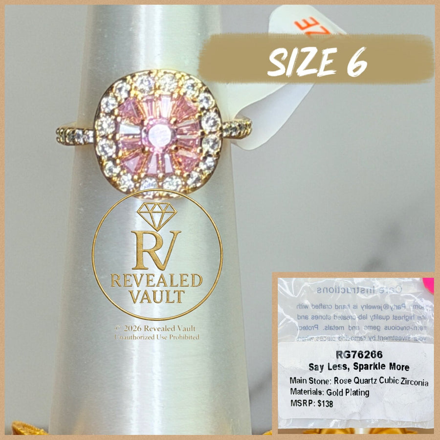 Say Less, Sparkle More- Size 6 - OG