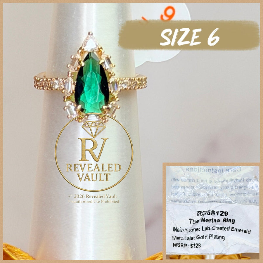 The Nerina Ring - Size 6 - May Birthday 2026