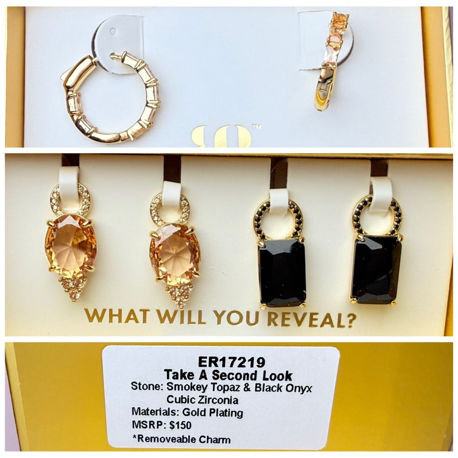 Take A Second Look - Charming Hoops