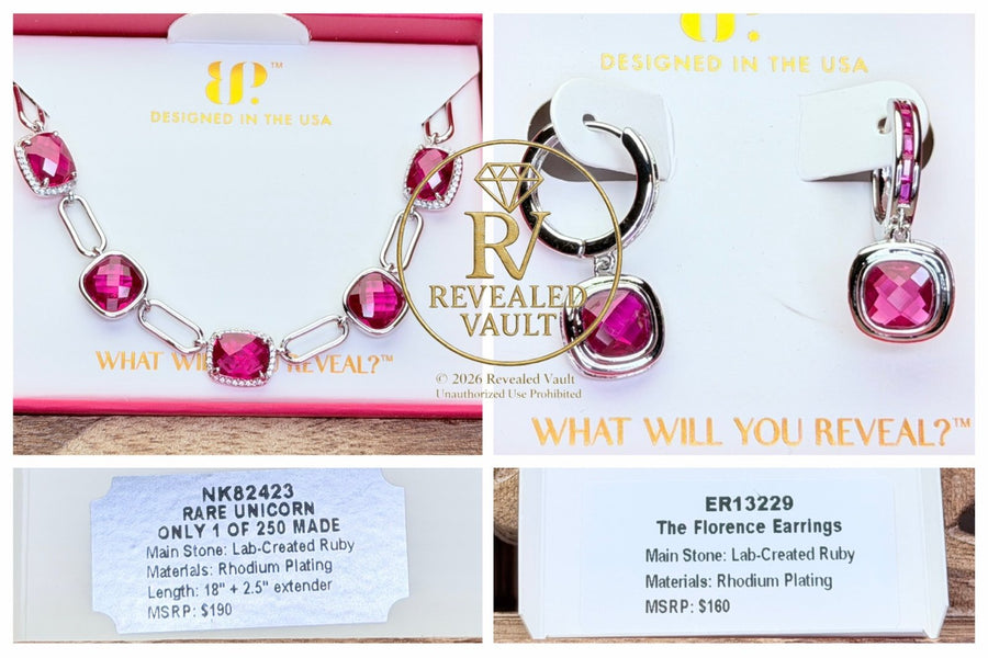 Rare Unicorn & The Florence Earrings - July Birthday 2026