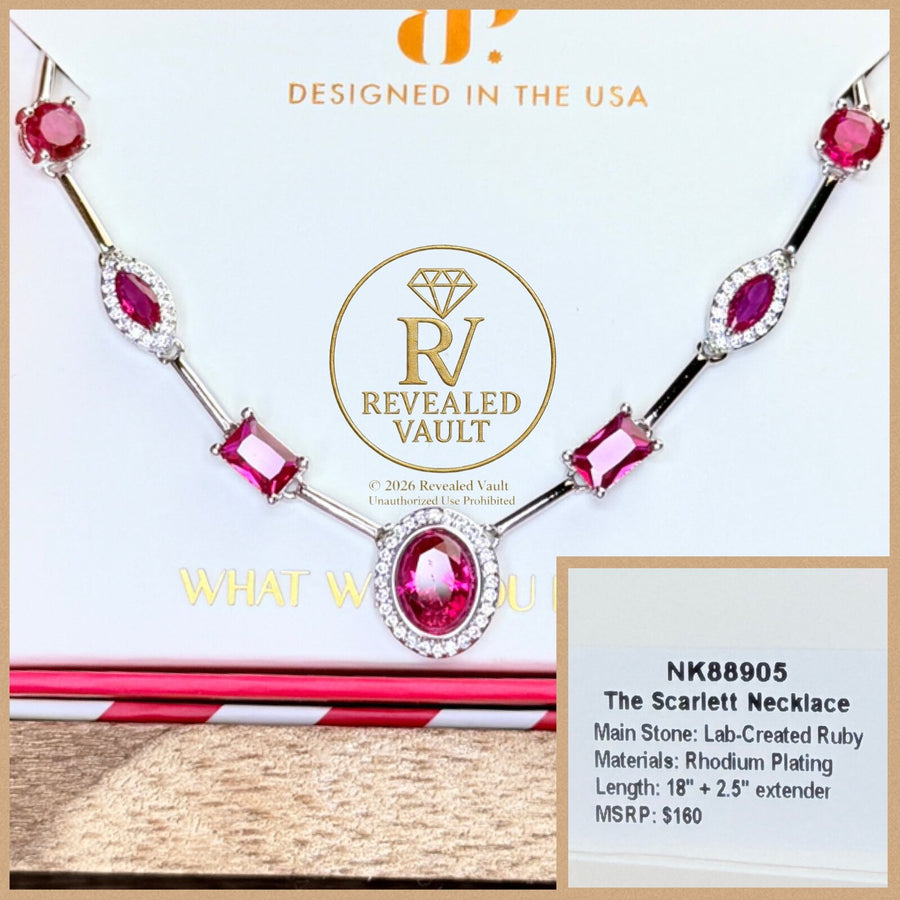 The Scarlett Necklace - July Birthday 2026