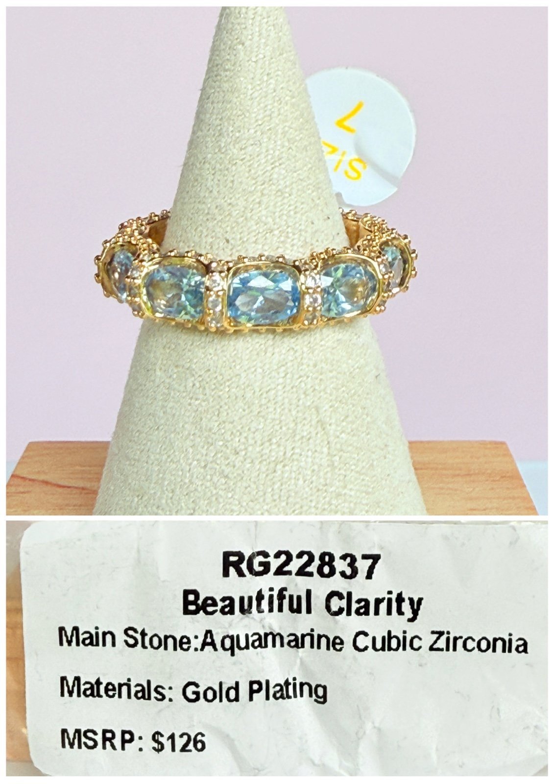 Beautiful Clarity - Size 7 - March Birthday 2025
