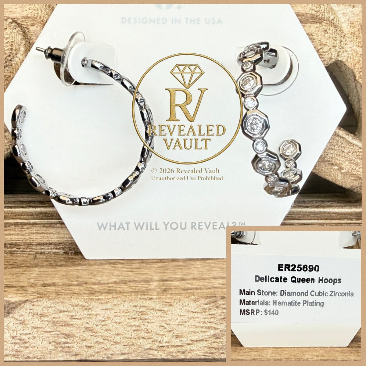 Delicate Queen Hoops - OG