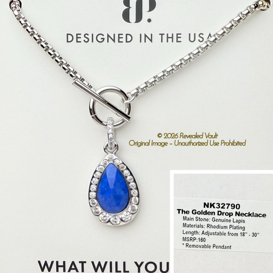 The Golden Drop Necklace - Gem Society Spring 2026