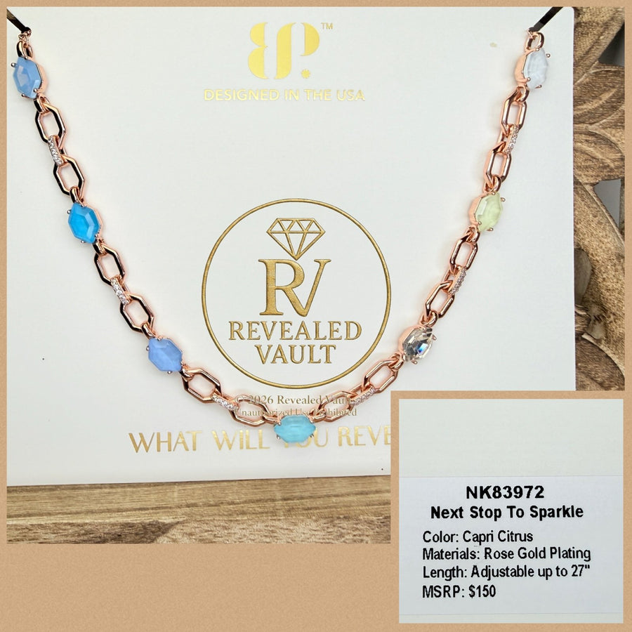 Next Stop To Sparkle - Capri Citrus - Jewel Candy Destinations 2026