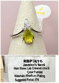 Jasmine's Band - Bi Color - Size 7 - August Birthday 2024