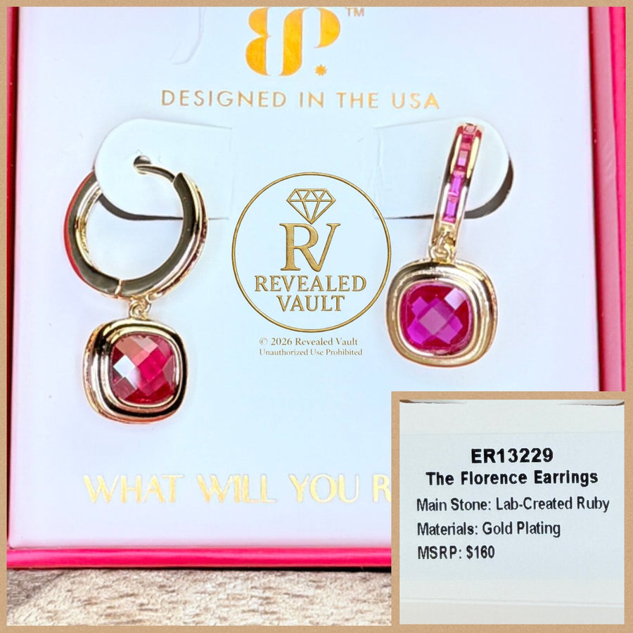 The Florence Earrings - July Birthday 2026